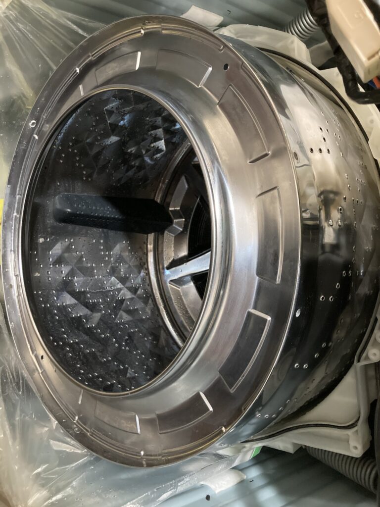 分解洗浄後のNA-VX9900Lのドラム